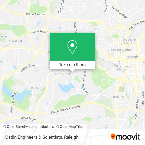 Catlin Engineers & Scientists map