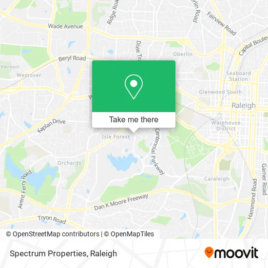 Spectrum Properties map