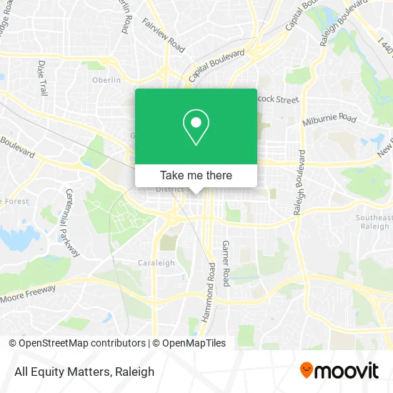 All Equity Matters map