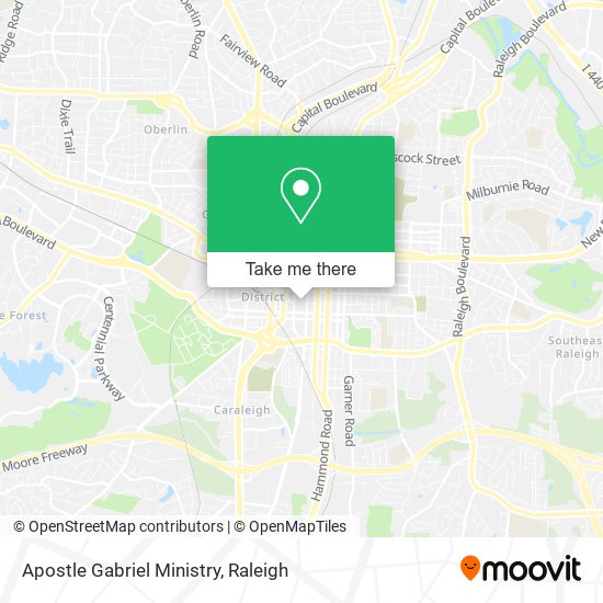 Apostle Gabriel Ministry map