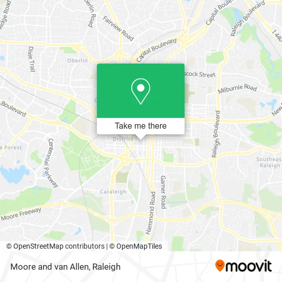 Moore and van Allen map