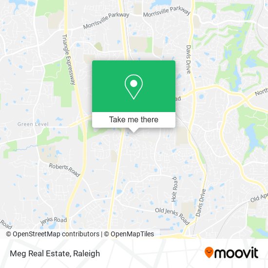 Meg Real Estate map