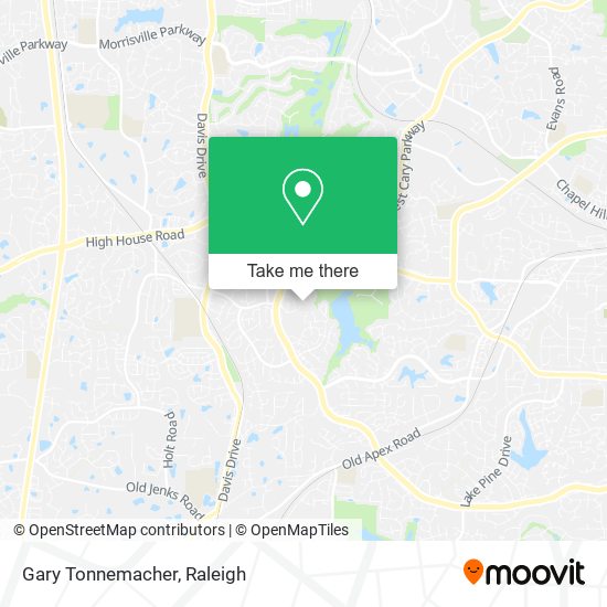 Mapa de Gary Tonnemacher