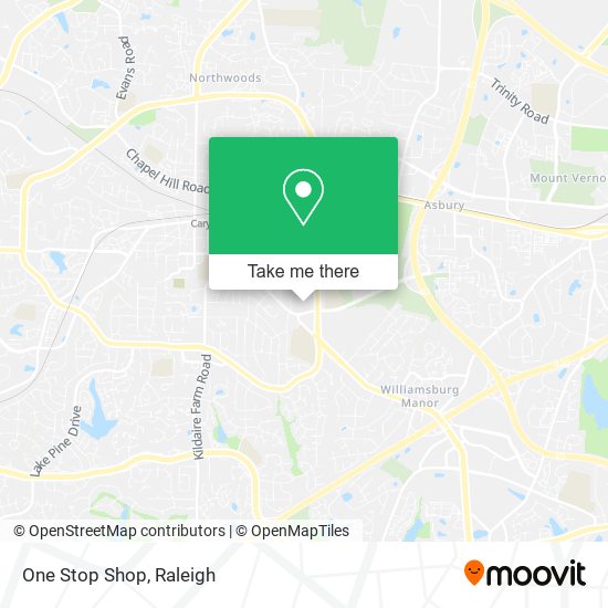 Mapa de One Stop Shop