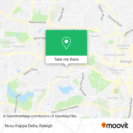 Ncsu Kappa Delta map