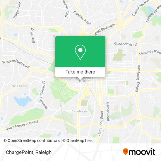 ChargePoint map