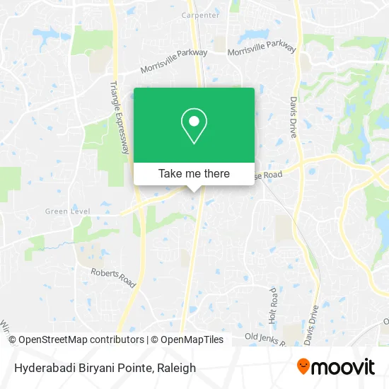Hyderabadi Biryani Pointe map