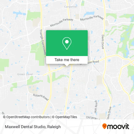 Maxwell Dental Studio map