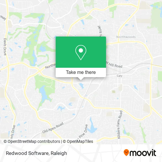 Redwood Software map