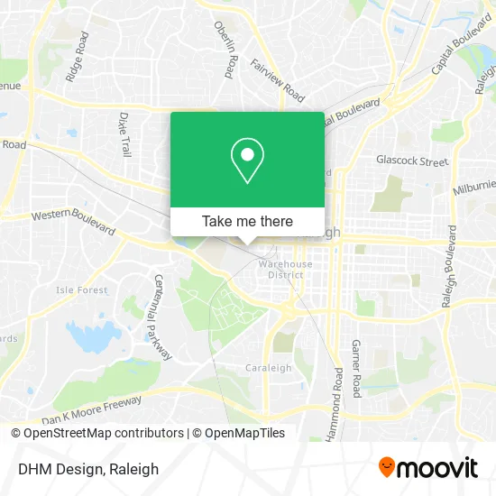 DHM Design map