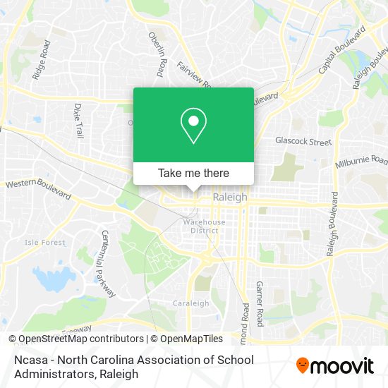 Ncasa - North Carolina Association of School Administrators map