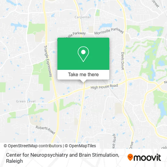 Center for Neuropsychiatry and Brain Stimulation map