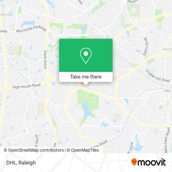 DHL map