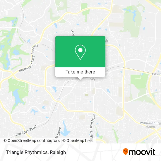 Triangle Rhythmics map