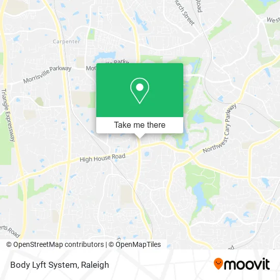 Body Lyft System map