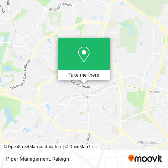 Piper Management map