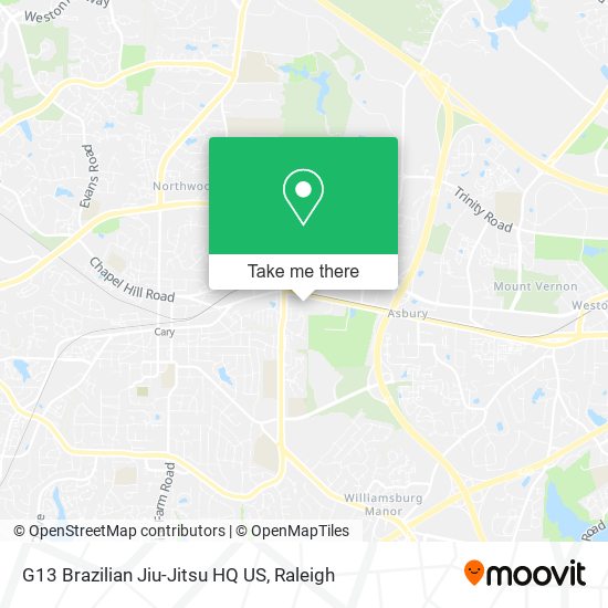 Mapa de G13 Brazilian Jiu-Jitsu HQ US