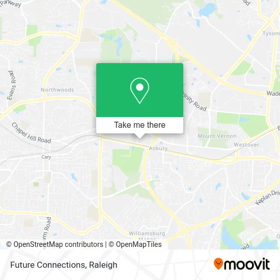 Future Connections map