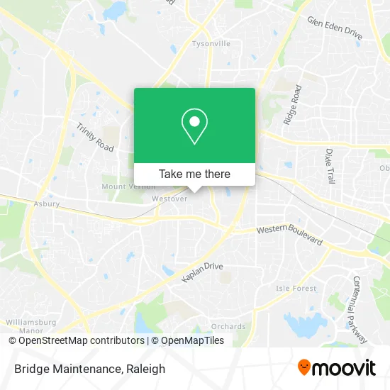 Mapa de Bridge Maintenance