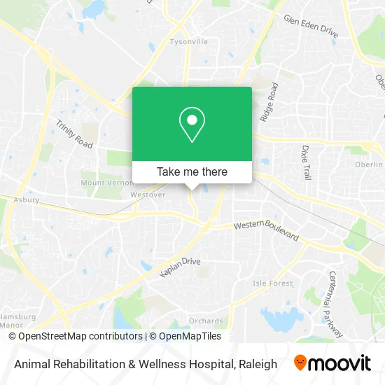 Animal Rehabilitation & Wellness Hospital map