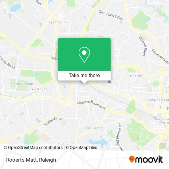 Roberts Matt map
