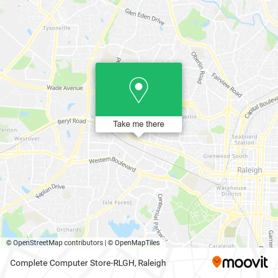 Complete Computer Store-RLGH map