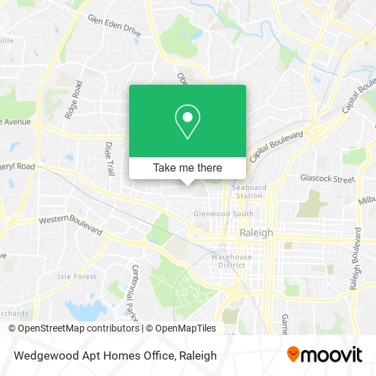 Wedgewood Apt Homes Office map