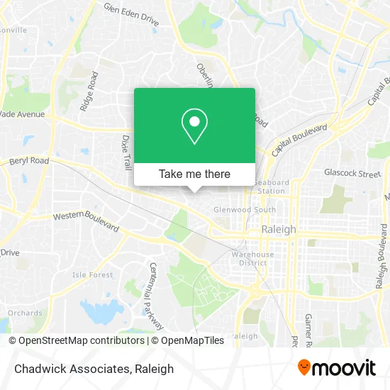 Chadwick Associates map