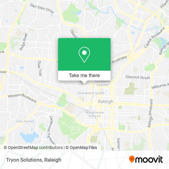 Tryon Solutions map