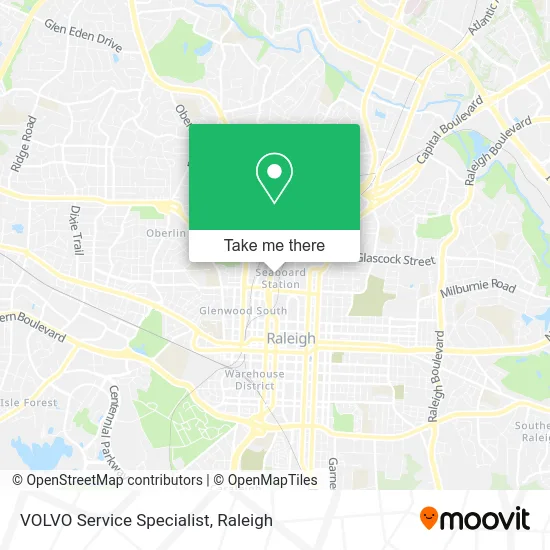 VOLVO Service Specialist map