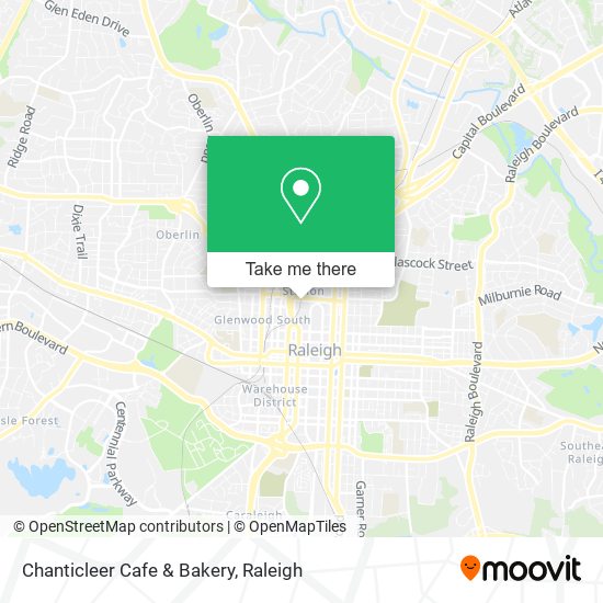Chanticleer Cafe & Bakery map