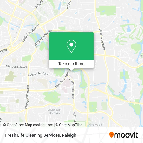 Fresh Life Cleaning Services map