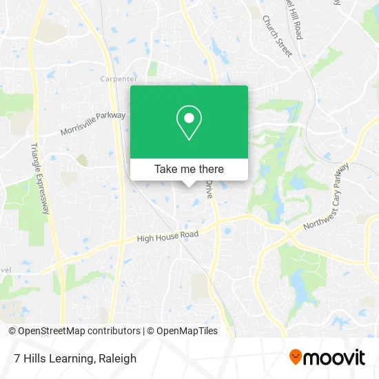 7 Hills Learning map