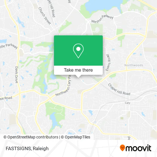 FASTSIGNS map