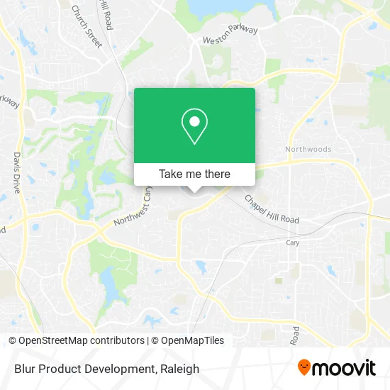Blur Product Development map