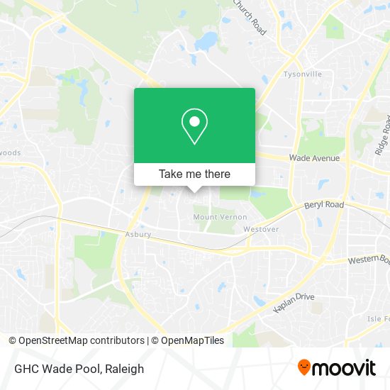 Mapa de GHC Wade Pool