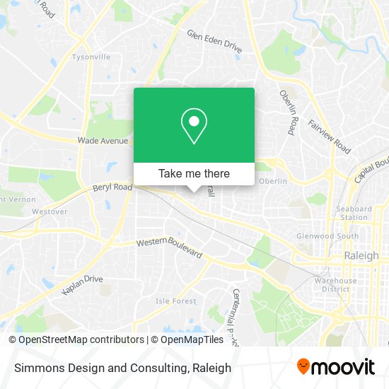 Mapa de Simmons Design and Consulting