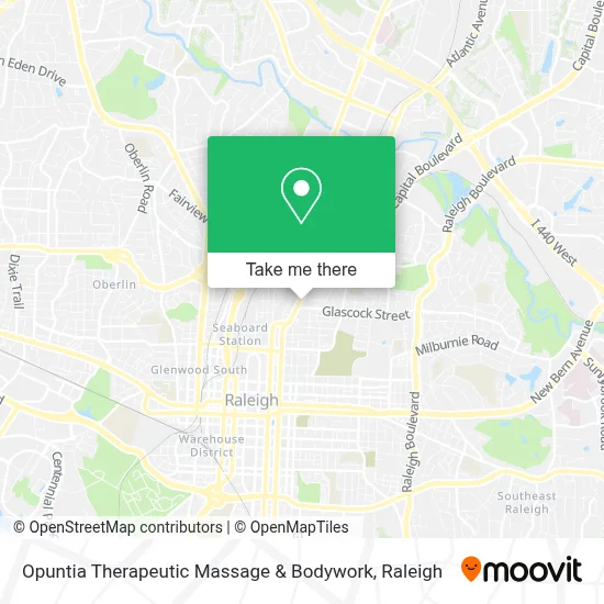 Opuntia Therapeutic Massage & Bodywork map