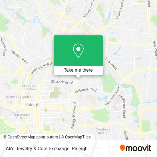 Ali's Jewelry & Coin Exchange map