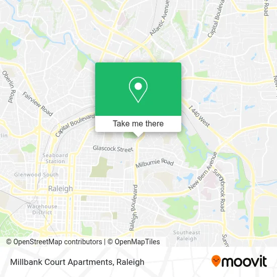 Millbank Court Apartments map