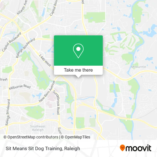 Sit Means Sit Dog Training map