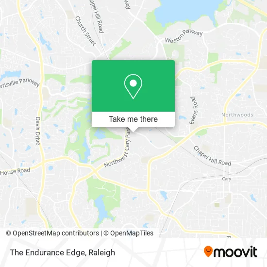 The Endurance Edge map