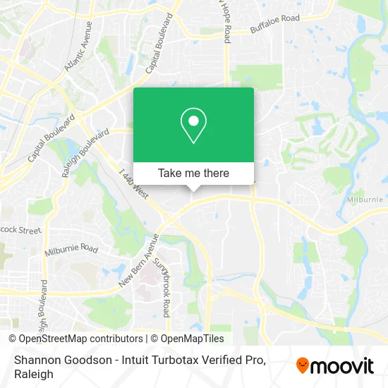 Shannon Goodson - Intuit Turbotax Verified Pro map