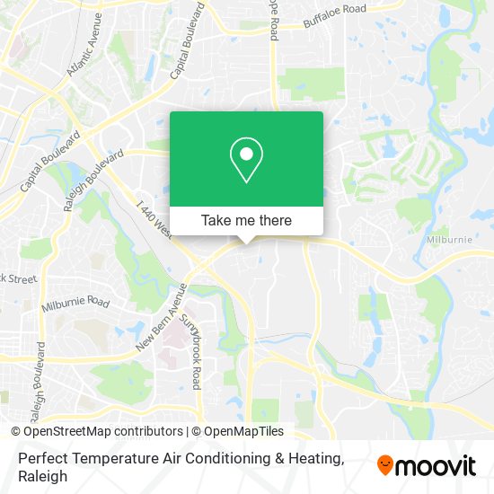 Mapa de Perfect Temperature Air Conditioning & Heating