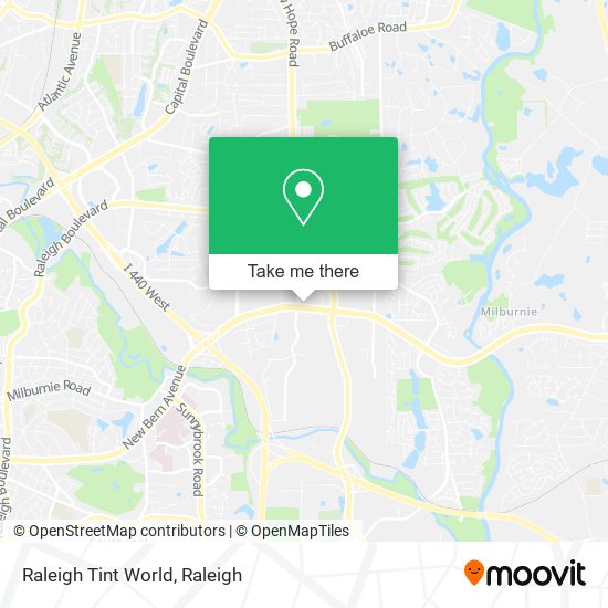 Raleigh Tint World map