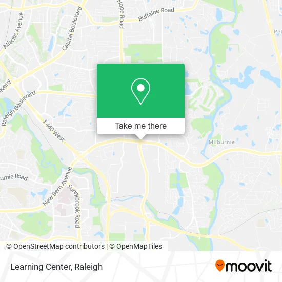 Learning Center map