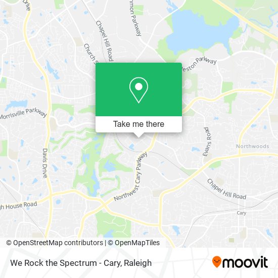We Rock the Spectrum - Cary map