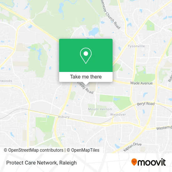 Protect Care Network map
