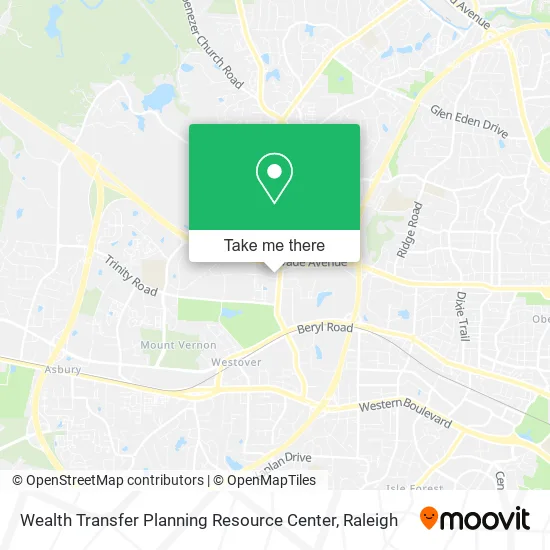 Wealth Transfer Planning Resource Center map