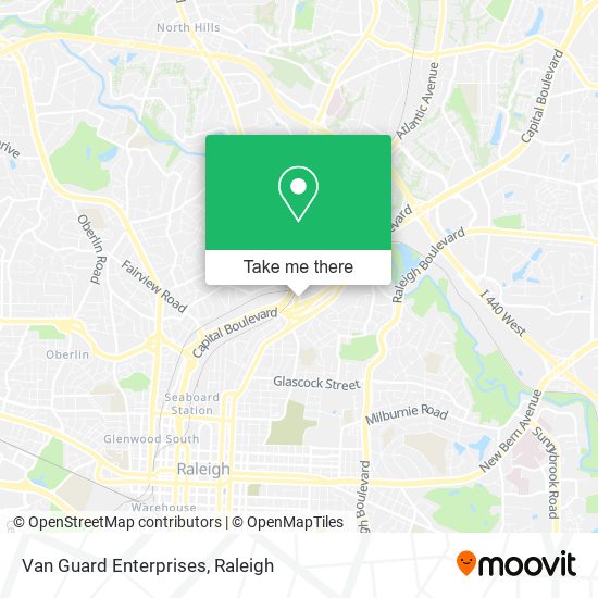 Mapa de Van Guard Enterprises
